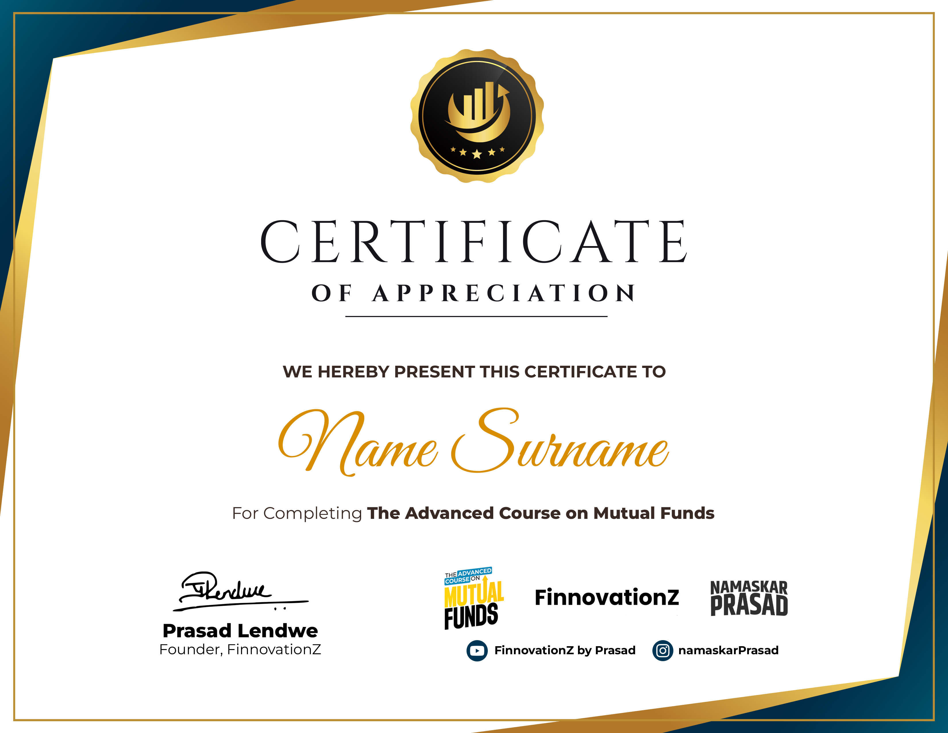 Finnovationz certificate